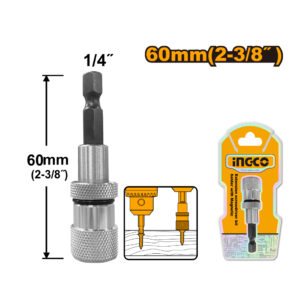 Limit screwdriver bit holder