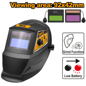 Auto-darkening welding helmet