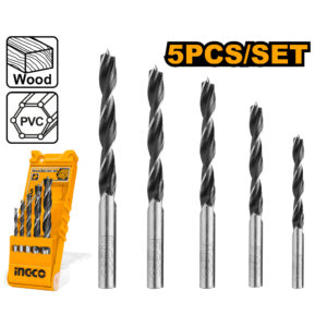 5 Pcs wood drill bits set