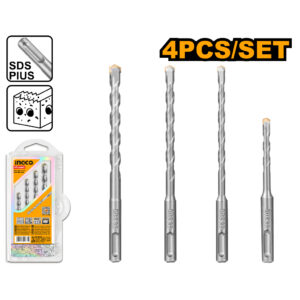 4 Pcs  hammer drill bits set