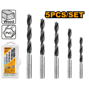 5 Pcs wood drill bits set