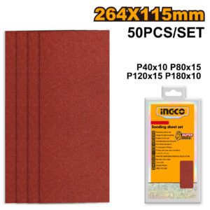 Sanding sheet set