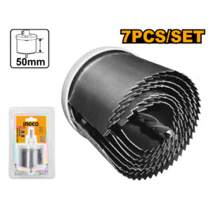 Hole saw set