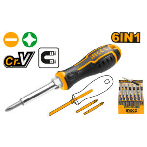 6 In 1 screwdriver set