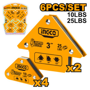 6 Pcs magnetic welding holder set