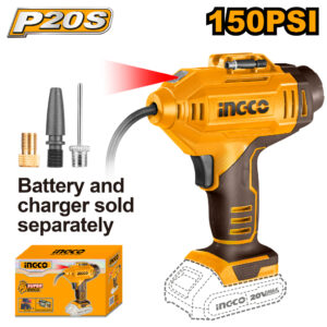 Cordless auto air compressor