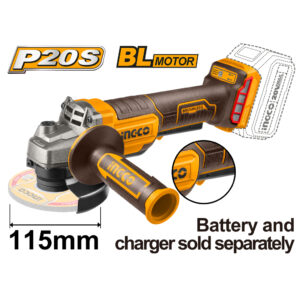 Cordless angle grinder