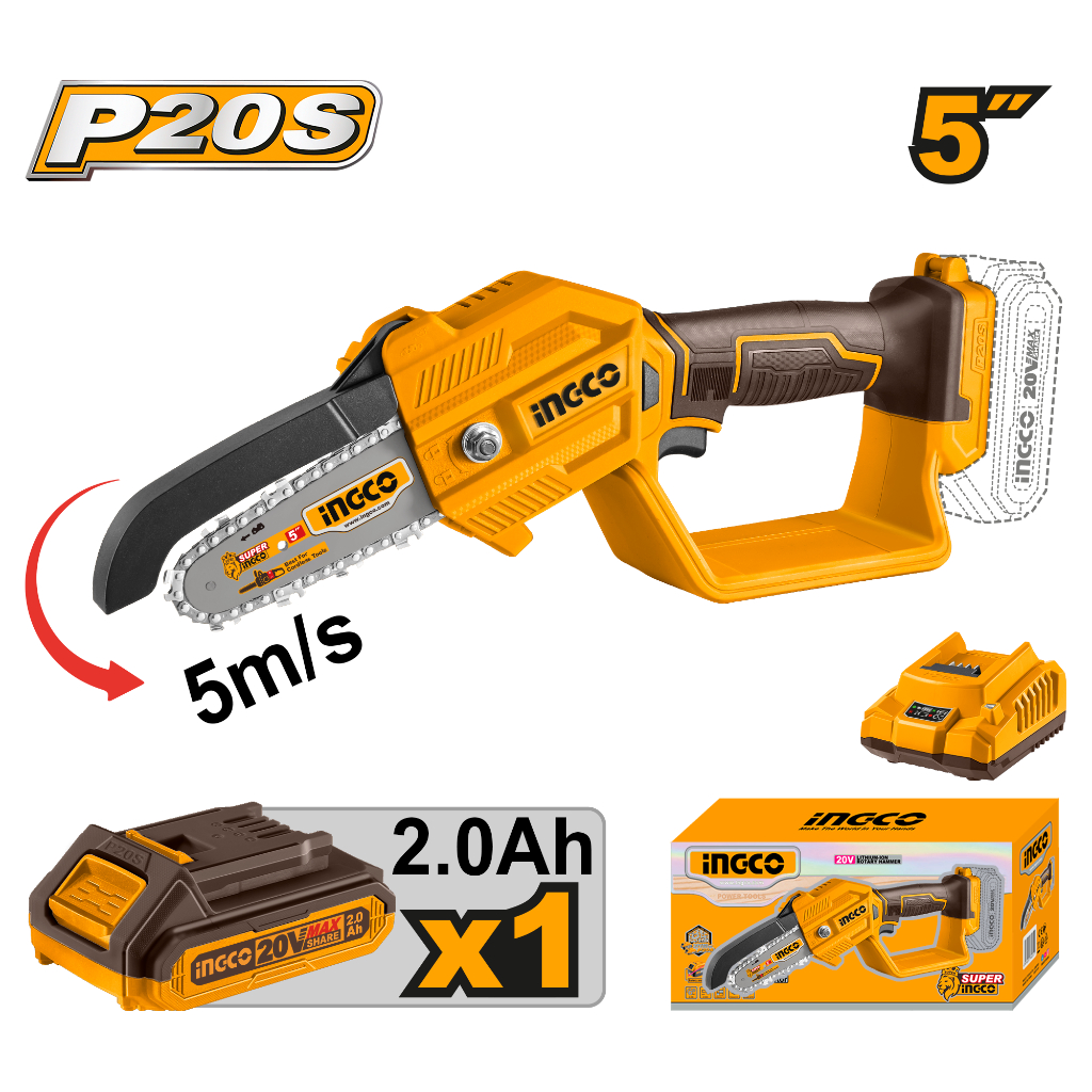 Cordless pruner saw