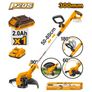 Cordless grass trimmer