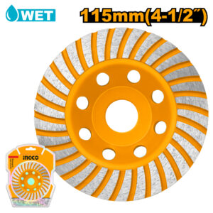 Diamond cup wheels