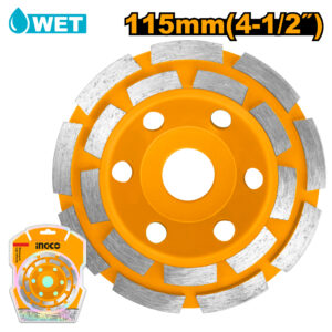 Diamond cup wheels