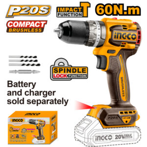Compact Brushless Cordless Impact Drill