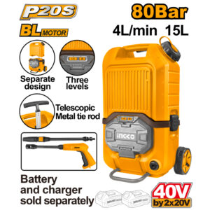 Cordless pressure washer