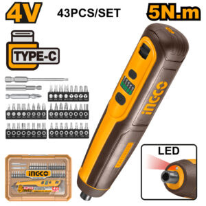 Cordless screwdriver