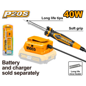 Cordless soldering iron