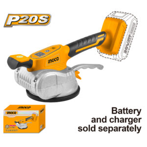 Cordless tile vibration machine