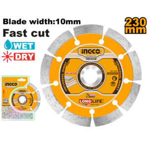Dry diamond disc