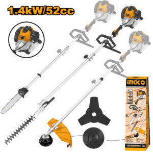 4-in-1 Gasoline Hedge trimmer multi tool