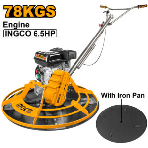 Gasoline power trowel
