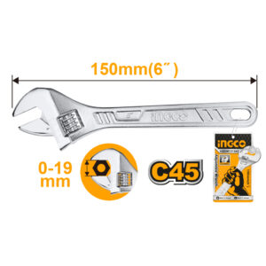 Adjustable wrench