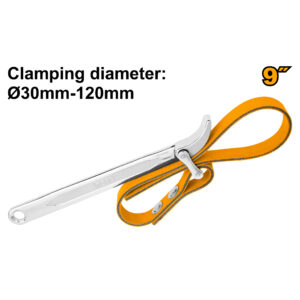 Belt strap wrench