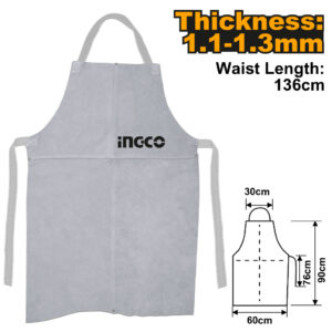Leather welding apron