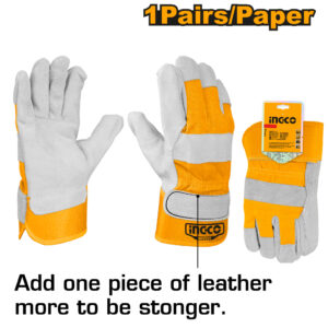 Leather gloves