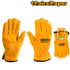 Leather gloves