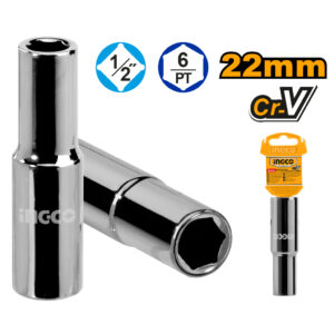 1/2" Deep hexagonal socket