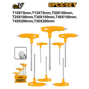 8 Pcs T-handle torx wrench set