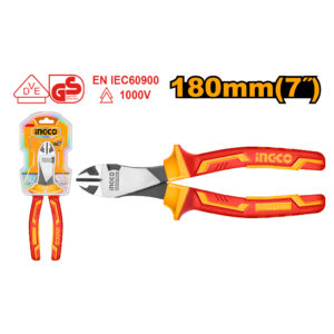 Insulated heavy-duty diagonal cutting pliers