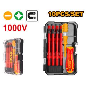 10 Pcs interchangeable Insulated screwdriver set