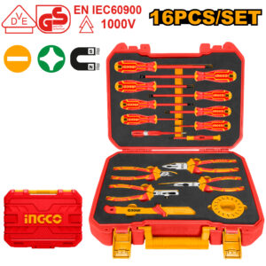 16 Pcs insulated hand tools set