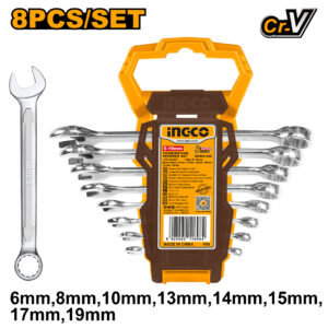 Combination spanner set