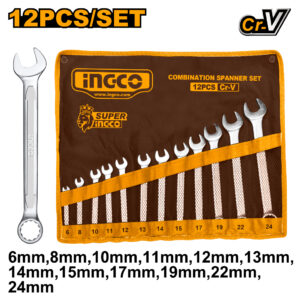 Combination spanner set