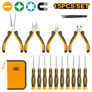 15 Pcs precision tools set