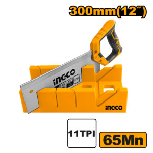 Mitre box and back saw set