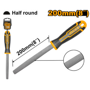 Half round wood file
