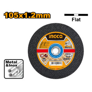 Abrasive metal cutting disc