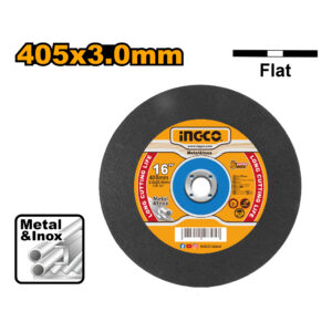 Abrasive metal cutting disc
