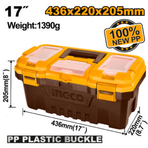 17" Plastic tool box
