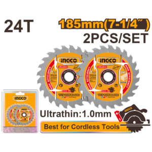 Ultra-thin TCT saw blade set