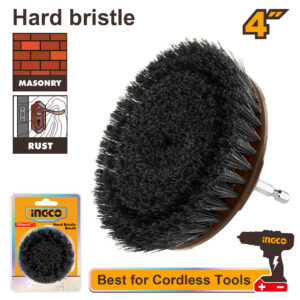 Hard bristle brush