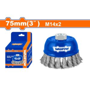 Wire cup brush