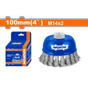 Wire cup brush