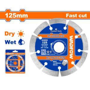 Dry diamond disc