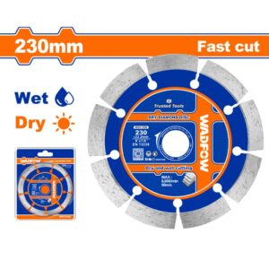Dry diamond disc
