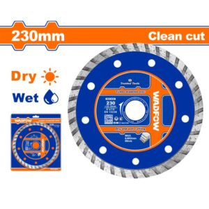 Turbo diamond disc