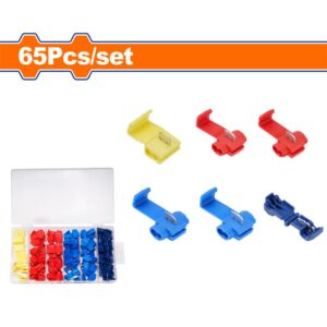 65 Pcs quick wire splice assortment