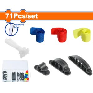 71 Pcs Cable manager set